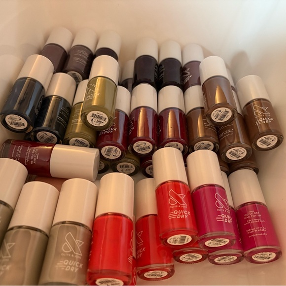 Olive and June Assorted Quick Dry Nail Polish Set x 6 - Picture 1 of 15